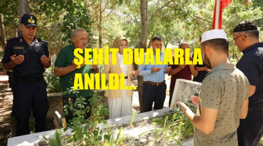 Nevşehirli Şehit Sedat Çelik, Yazıhüyük’te Dualarla Anıldı
