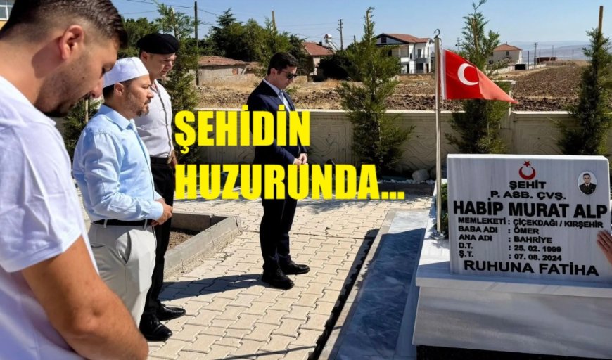 Şehit Habip Murat Alp’in Anısı Çiçekdağı’nda Yaşatılıyor