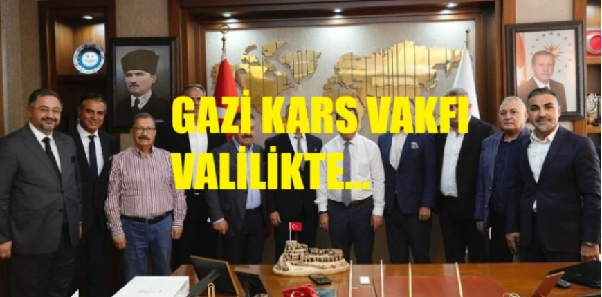 Başkan Senger, Gazi Kars Vakfı Heyetini Ağırladı