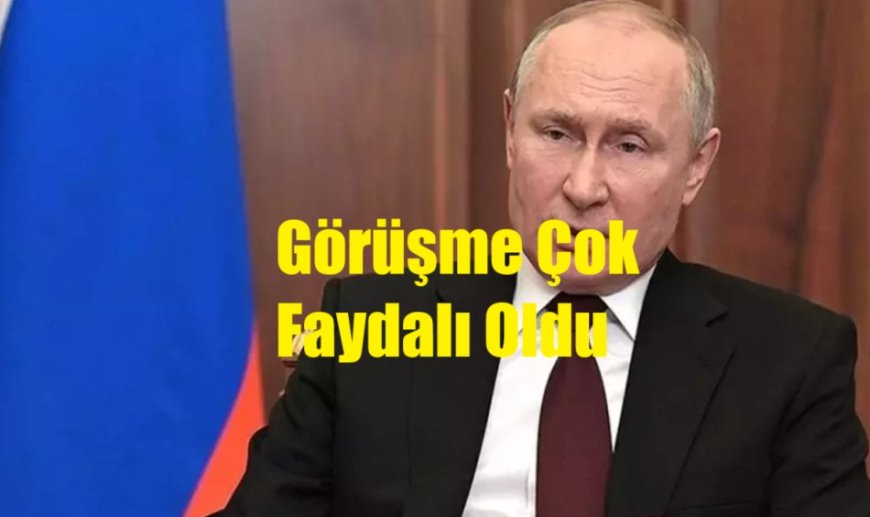Putin’den Trump Zirvesi Değerlendirmesi: Görüşme Çok Faydalı Oldu