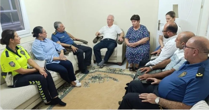 Manisa’da Şehit Polislerin Ailelerine Vefa Ziyareti
