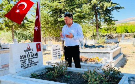 Şehit Binbaşı Osman Ayan dualarla anıldı