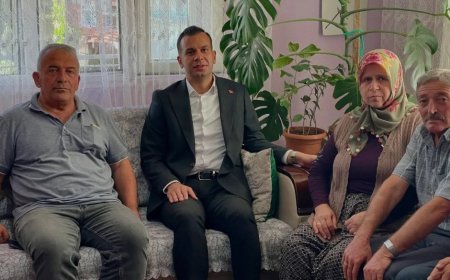 Kaymakam Aslan’dan şehit ailesine anlamlı ziyaret: 9. yıl dönümünde vefa