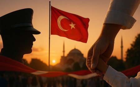 Şehit baba, oğlunun sünnet merasimine geldi!