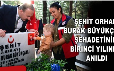 Isparta’da Şehit Büyükçaylı İçin Vefa: Şehit Çocukları Bu Millete Emanettir