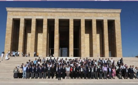 Anıtkabir’de vefa buluşması: Muğla’dan 153 şehit yakını ve gazi, Cumhuriyet’in izinde