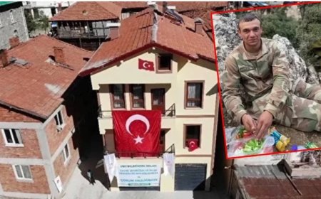Şehit Mustafa Uslu’nun vasiyeti yerine getirildi: Bakanlık konutu aileye teslim etti
