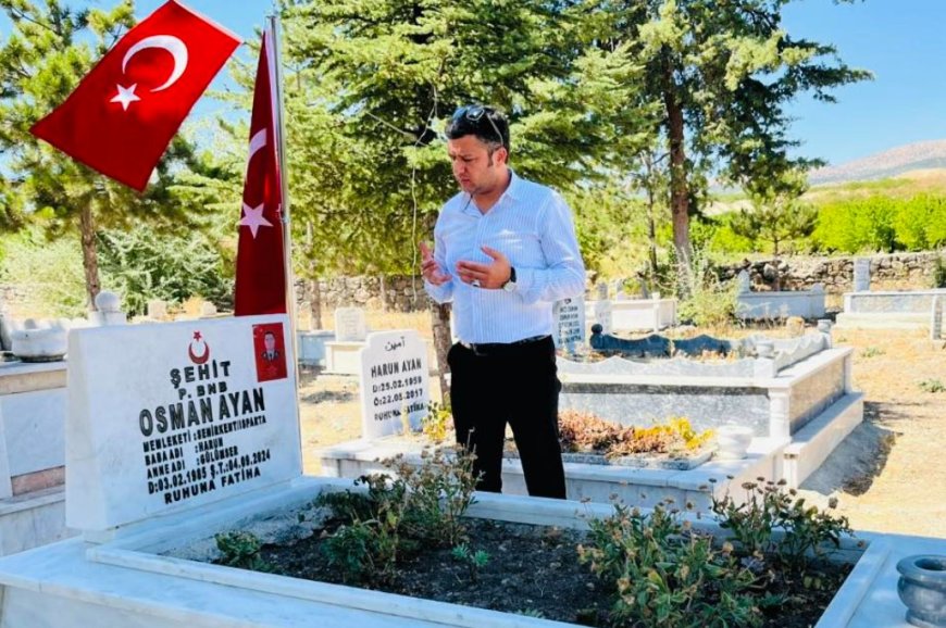 Şehit Binbaşı Osman Ayan dualarla anıldı