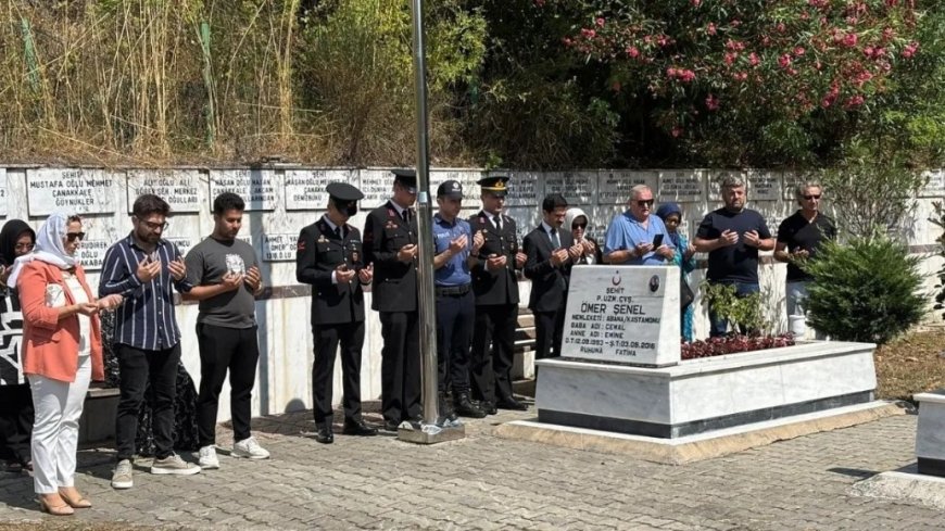 Unutmadık, Unutmayacağız: Kastamonulu Şehit Ömer Şenel, Şehadetinin 9. Yılında Dualarla Anıldı