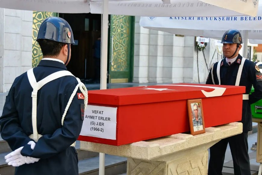 Gazi Jandarma Er Ahmet Erler, Kayseri’de Son Yolculuğuna Uğurlandı