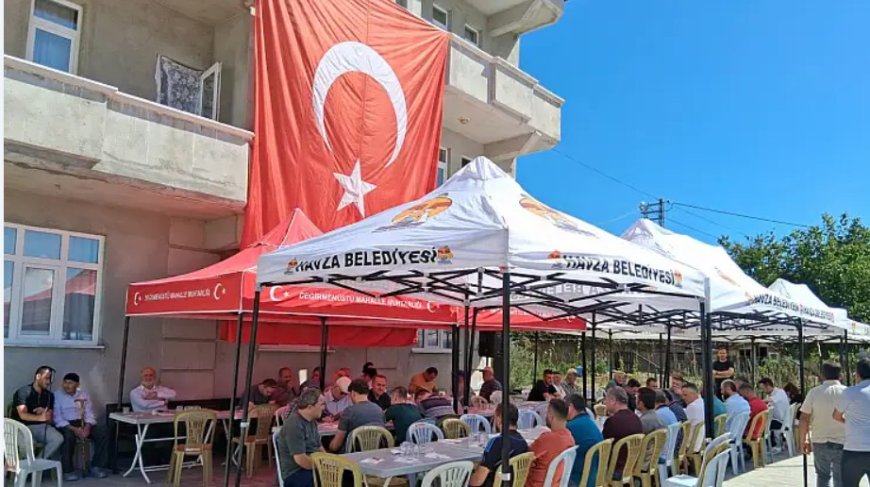 Havza’da Şehit J. Yüzbaşı Mahmut Top İçin Mevlid: Beşinci Yılında Rahmetle Anıldı