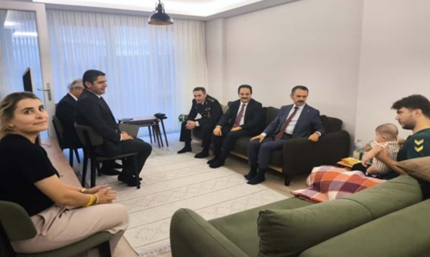 Vali Aktaş’tan Başiskele’de gazi ziyareti: Devletin vefa eli Semih Kayabay’ın hanesinde