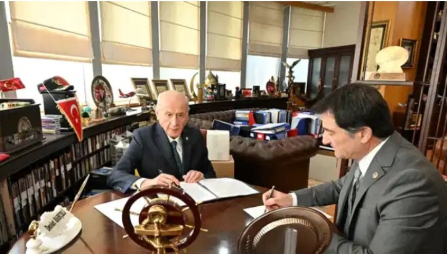 Bahçeli’den  TRÇ  vurgusu: Türkiye kendi eksenini kuruyor