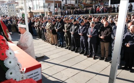 Yozgat’ta vefa seli: Kıbrıs Gazisi Nazmi Sarı dualarla uğurlandı