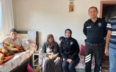 Gölbaşı Polisi Şehit Er Savaş Arıkçı’nın Ailesini Ziyaret Etti:  Her Zaman Yanınızdayız  Vurgusu