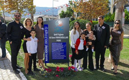 Şehit Teğmen Ali Emre Fırıncıoğulları’nın adı Narlıdere’de parkla yaşatılacak