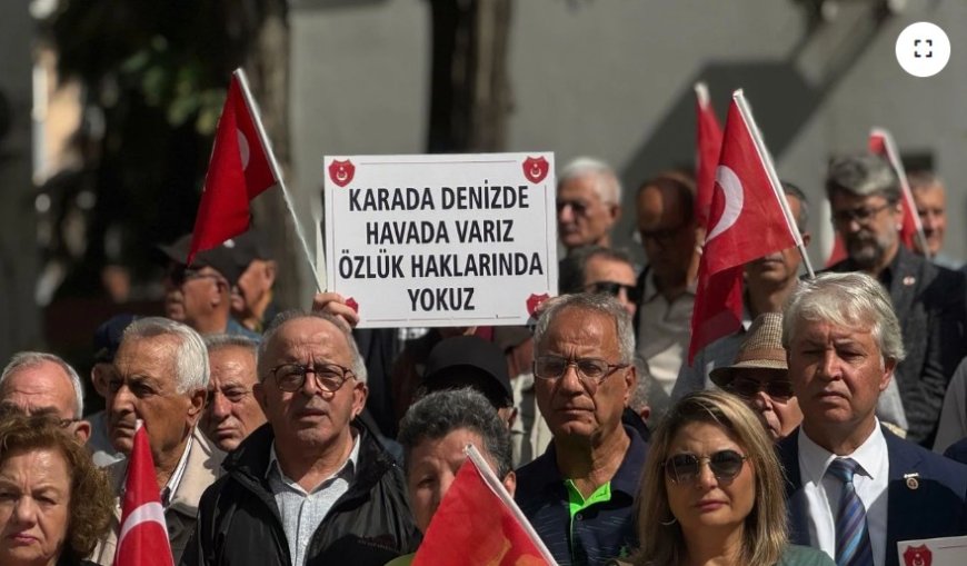 İzmir’de Emekli Astsubaylardan Güçlü Çıkış:  Ulufe Değil, Hakkımızı İstiyoruz