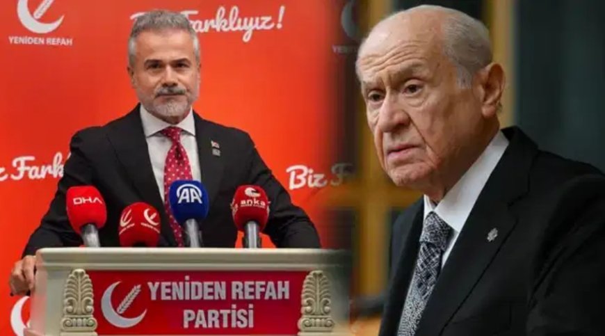 Yeniden Refah'tan Bahçeli'ye Net Tavır: Öcalan'ın Ayağına Gidilemez, Komisyondan Çekiliriz