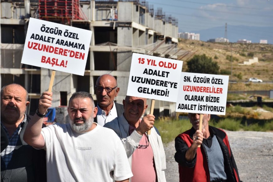 Kooperatif mağdurları isyanda:  Adalet Uzundere’ye 15 yıldır gelmedi!