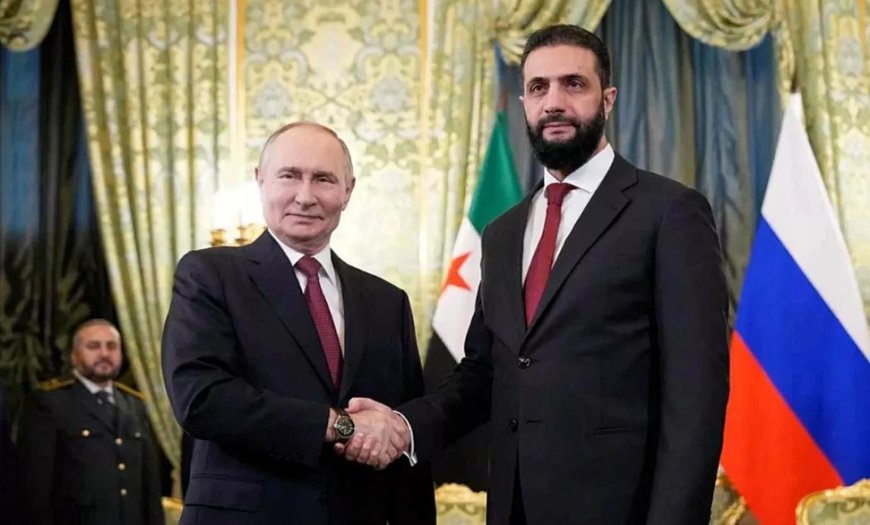 Moskova’da yeni sayfa: Şara–Putin görüşmesi Rus üslerine güvence, ilişkilere “pragmatik reset” işareti verdi