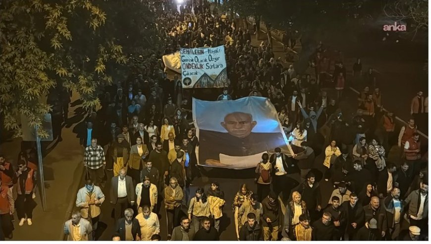 Diyarbakır’da Öcalan’a özgürlük yürüyüşüne müdahale: Biber gazı ve gerginlik