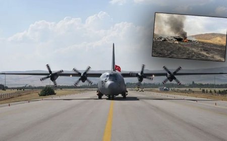 Şehit Olan 9 Askerimizin İsimleri Belli Oldu: Kargo Uçağı Gürcistan'da Düştü