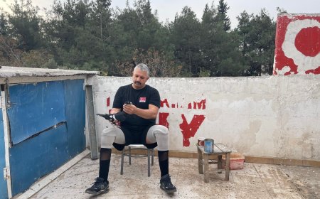 İki Ayağını Kaybeden Kahramanmaraşlı Gazi, Hayata Güvercin Sevgisiyle Tutunuyor