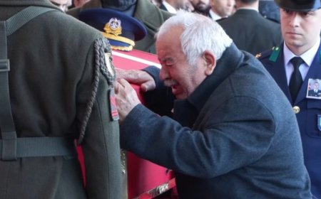 Şehit Pilot Yarbay Gökhan Korkmaz son yolculuğuna uğurlandı: Son sözü 'Cuma günü yanınızdayım' oldu