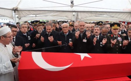Şehit Emre Altıok Samsun’da düzenlenen törenle son yolculuğuna uğurlandı