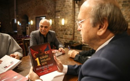 Azerbaycan Şehitleri İçin  1 Şehit, 1 Öykü  Kitabının 4. Cildi Tanıtıldı