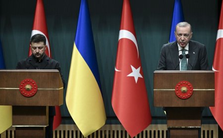 Erdoğan ve Zelenskiy'den Ankara'da Kritik Zirve: Barış İçin Rusya İle Konuşmaya Hazırız