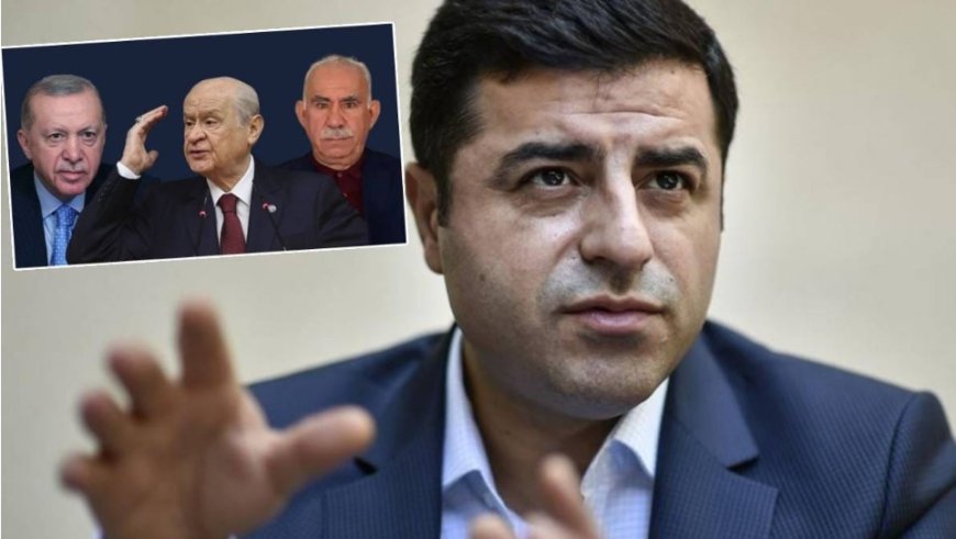 Demirtaş’tan Erdoğan, Bahçeli ve Öcalan’a barış çağrısı