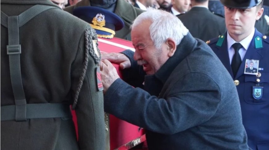 Şehit Pilot Yarbay Gökhan Korkmaz son yolculuğuna uğurlandı: Son sözü 'Cuma günü yanınızdayım' oldu