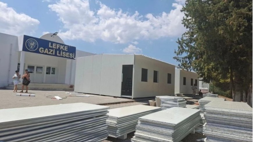 Lefke Gençlik Derneği: Hiçbir çocuk, çatısı çökecek binanın gölgesinde geleceğini aramamalı