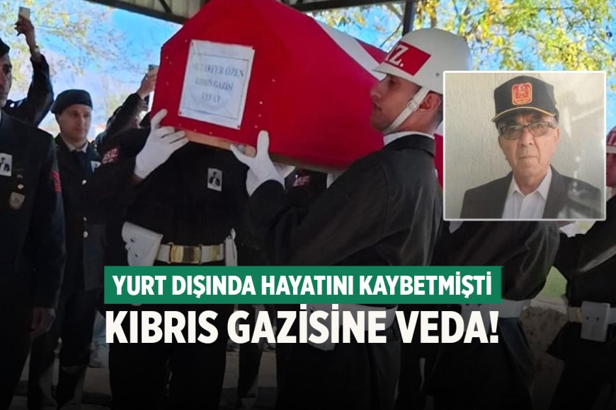 Gazi Muzaffer Özen, Hollanda’da Vefatının Ardından Askeri Törenle Uğurlandı