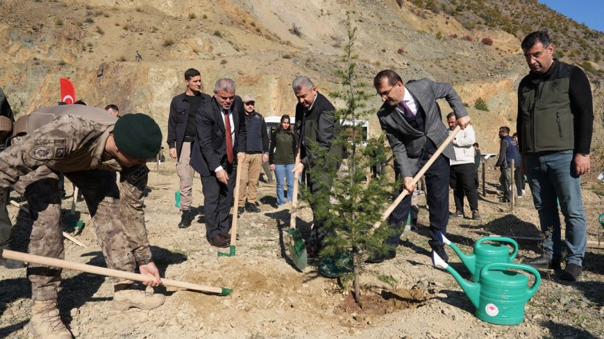 Artvin’de Şehit Polisler Anısına Hatıra Ormanı Oluşturuldu: 120 Fidan Dikildi