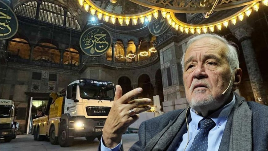 İlber Ortaylı’dan Ayasofya isyanı: O yapı çökerse faturayı Türklere keserler