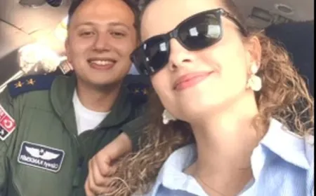 Şehit eşinden yürek yakan veda: O uçakta video çekmişlerdi