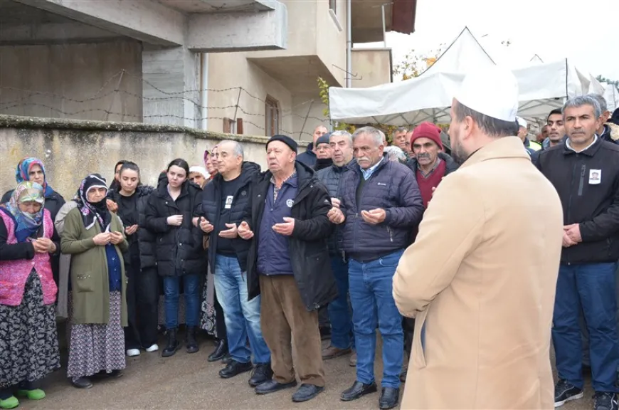 Polis memuru İbrahim Gürel Uluköy’de son yolculuğuna uğurlandı