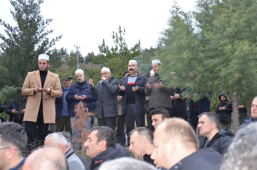 Polis memuru İbrahim Gürel Uluköy’de son yolculuğuna uğurlandı