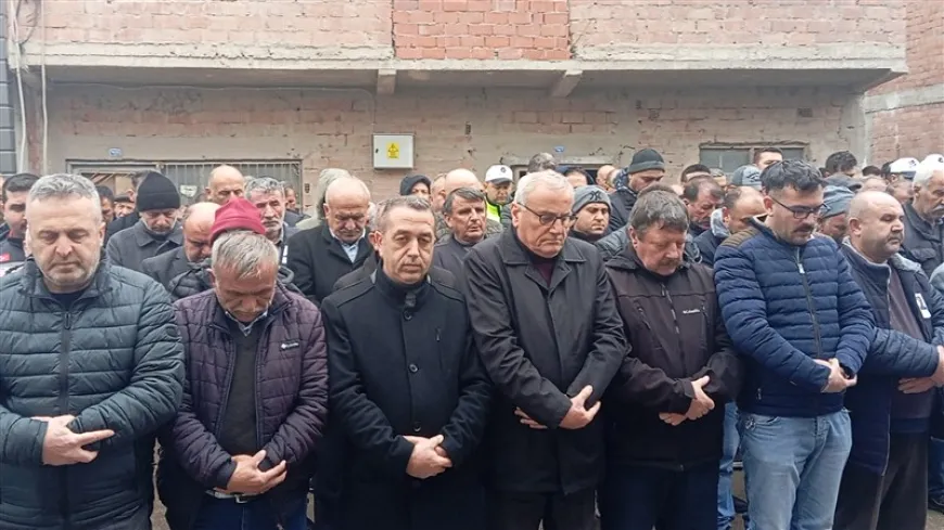 Polis memuru İbrahim Gürel Uluköy’de son yolculuğuna uğurlandı