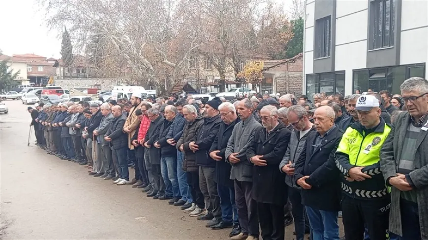 Polis memuru İbrahim Gürel Uluköy’de son yolculuğuna uğurlandı