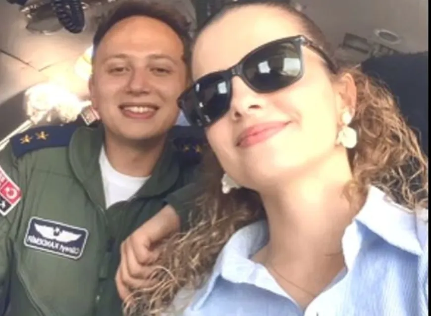 Şehit eşinden yürek yakan veda: O uçakta video çekmişlerdi