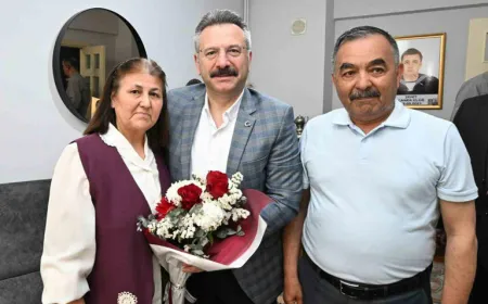 Vali Hüseyin Aksoy’dan Şehit Caner Ülüğ’ün ailesine ziyaret