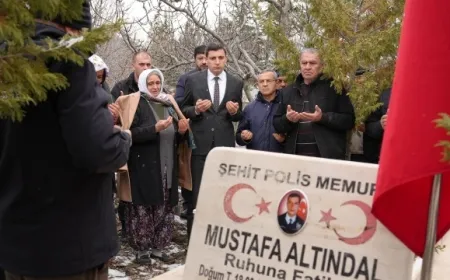 Kaymakam Naim Akar'dan şehit annesine vefalı jest