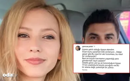 Eşinin şehit olduğu ilçeye atanan öğretmenden sert tepki