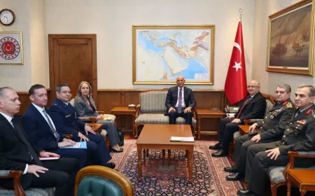 MSB'nin paylaştığı fotoğraftaki oturma düzeni tepki çekti