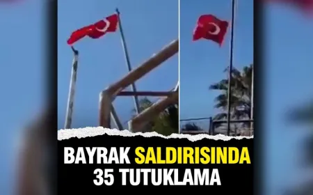 Nusaybin’de bayrak provokasyonu: 35 kişi tutuklandı