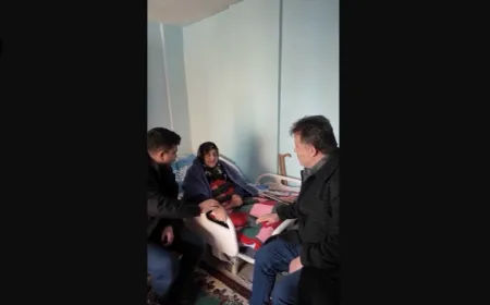 Sinop’ta şehit ailesinin doğalgaz sorunu çözüme kavuştu