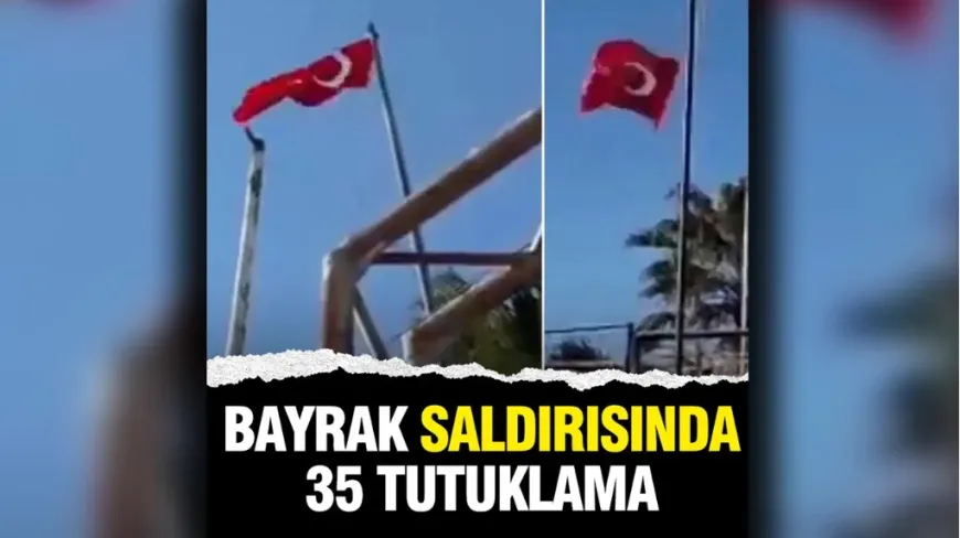 Nusaybin’de bayrak provokasyonu: 35 kişi tutuklandı
